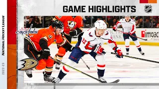 Capitals @ Ducks 3/1 | NHL Highlights 2023