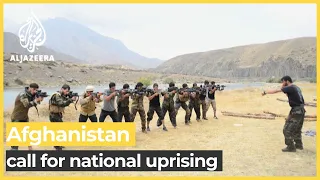Afghan resistance movement calls for national uprising