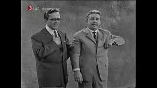 Dieter Hildebrandt und Wolfgang Gruner - 1963