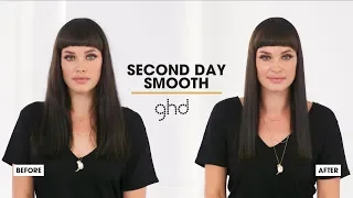 ghd glide: ghd's first hot brush on naturally straight hair