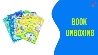 Usborne Maze Series 4 Books Collection Set By Sam Smith & Kirsteen Robson - Book Unboxing