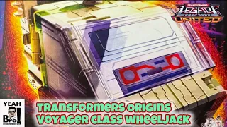 Transformers Legacy United Voyager Class Origin Wheeljack 4K video Review. Incredible deluxe toy.