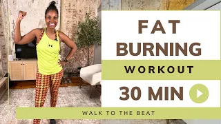 30 Minute FAT BURNING Workout | Walk to the Beat | Indoor Walk