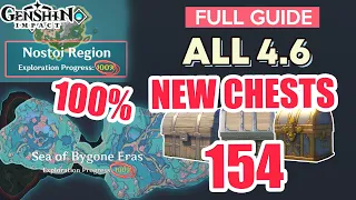 ALL CHESTS IN 4.6 FONTAINE 100% FULL Exploration ⭐ ALL CHESTS GUIDE 4.6【 Genshin Impact 】