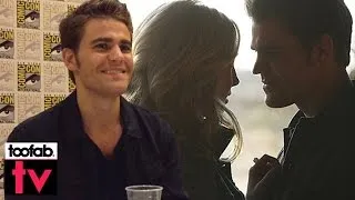 "Vampire Diaries" Paul Wesley Describes Perfect Caroline-Stefan Date | 2015 Comic Con | toofab