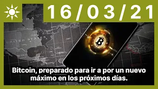 Bitcoin, preparado para ir a por un nuevo máximo en los próximos días.