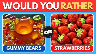 Would You Rather - JUNK FOOD vs HEALTHY FOOD 🍔🥗