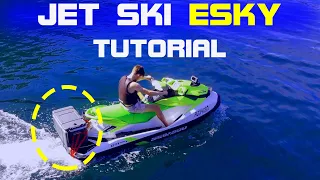 How To Attach A Esky / Cooler to your JET SKI for fishing