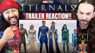 ETERNALS TRAILER REACTION!! (Marvel Studios' Official Teaser | Breakdown)