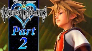 GREEDY FLOWERS AND EVIDENCE - PART 2 - Kingdom Hearts 1 HD PS4 (KH1.5+2.5)