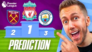 PREDICTING THE PREMIER LEAGUE 2023/24