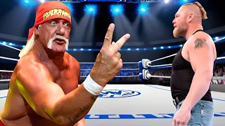 Full Match - Brock Lesnar vs Hulk Hogan | Iron Man Match 2024 | WWE April 22, 2024