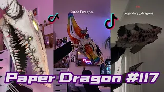 Dragon Puppet Crafts - Paper Dragon TikTok Compilation #117