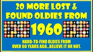 𝟐𝟎 𝐌𝐨𝐫𝐞 𝐋𝐨𝐬𝐭 & 𝐅𝐨𝐮𝐧𝐝 𝐎𝐥𝐝𝐢𝐞𝐬 𝐟𝐫𝐨𝐦 𝟏𝟗𝟔𝟎 - stereo and stereo mixes - see song listing in comments