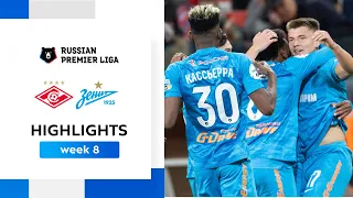 Highlights Spartak vs Zenit (1-2) | RPL 2022/23