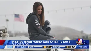 Missing hiker found safe after 12 days