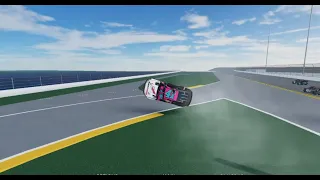 Ryan Preece 2023 Coke Zero Sugar 400 @ Daytona Flip Reenactment