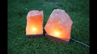 Making Salt Lamps out of Salt for Cows