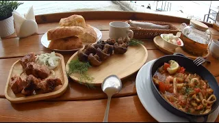 Первый день в Гурзуфе | Нашли классное кафе | Экскурсии в Гурзуфе |  Море | Кофе в турке на песке