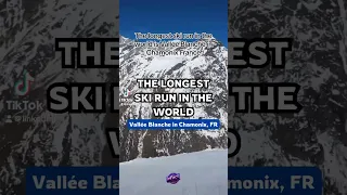 The Longest Ski Run in the World: Vallée Blanche Chamonix, France #Skiing #adventure #outdoorlife