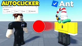 AUTOCLICKER Vs YOUTUBER In Blade Ball
