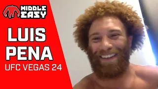 Luis Pena on UFC Vegas 24, Marijuana restrictions in MMA, training at ATT