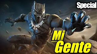 J belvin, willy Williams || Mi Gente || Marvel || Black panther,ironman,Captain America,thor tribute