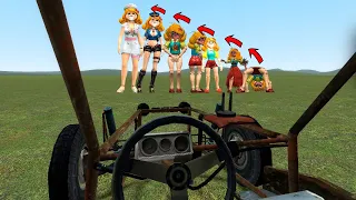 MISS DELIGHT FROM POPPY PLAYTIME CHAPTER 3 VS CAR?! GMod