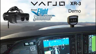 Varjo XR-3 Demo in MSFS2020 Home Simulator Cockpit