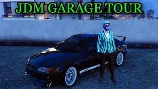 My AWESOME JDM GARAGE IN GTA