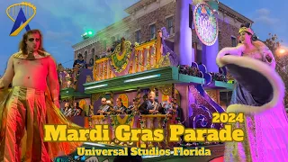 Universal Orlando Resort Mardi Gras Parade 2024