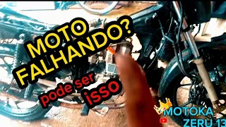 MOTO FALHANDO? (PODE SER ESTE O DEFEITO)DA SUA MOTO !