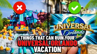 Don't Make These Mistakes - Your Next Trip to Universal Orlando Could Be Ruined!