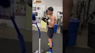 Ryan Garcia shows how to use the Fierce Reflex Bag