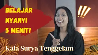 BELAJAR NYANYI 5 MENIT | Tutorial Vokal | Kala Surya Tenggelam | Kursus Musik Online JMS