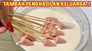 CUMA SOSIS DI GULUNG  JADI TAMBAHAN PENGHASILAN KELUARGA!!