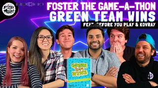 Green Team Wins with Before You Play & Kovray | Foster the Game-a-thon