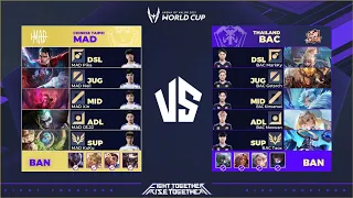 MAD vs BAC Game 4 I AWC 2021 Quarter Final Day 3 I MAD Team vs Bacon Time Full Game