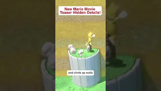 New Mario Movie Teaser Hidden Details!