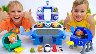 Vlad und Niki Octonauts Rettungsmission für Spielzeugtiere