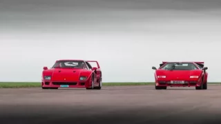 VMax200 - Ferrari F40 v Lamborghini Countach - 80s Special