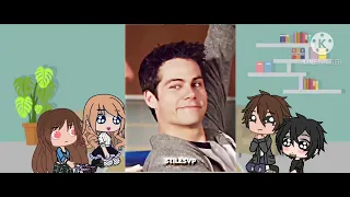 Past teen wolf react to sterek part 1/2