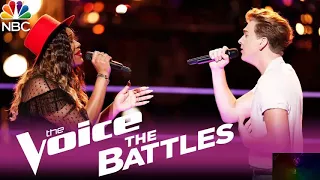 Keisha Renee vs. Noah Mac: "I'm So Lonesome I Could Cry" - The Voice 2017 Battle Audio Official