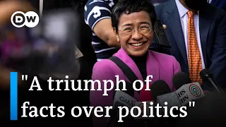 Filipino journalist Maria Ressa acquitted of tax evasion charges | DW News
