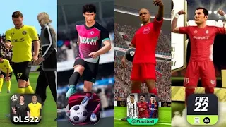 Vive le Football vs FIFA 22 vs eFootball vs DLS 22 | Pack Opening Comparison