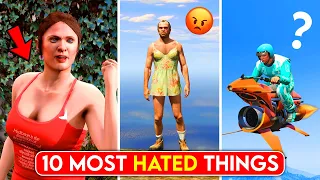 10 *MOST ANNOYING* Things People HATE In GTA 5 😡🤬