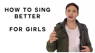 How To Sing Better For Girls [Sing with Better Pitch!]