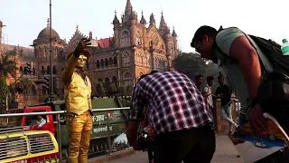 Behind the scenes- Living Statue of Mumbai