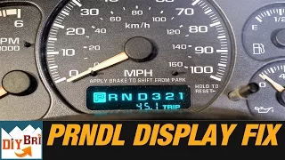 How To Fix PRNDL Odometer Display on GM Trucks