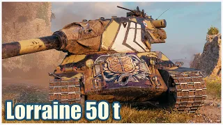 Lorraine 50 t • 9.8K DMG 8 KILLS • WoT Gameplay